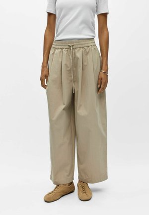 Object HOSE WIDE LEG - Broek - humus