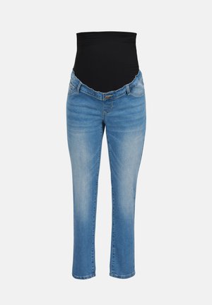 Anna Field MAMA, SKINNY STRETCH - Džínsy s rovným strihom - mid blue