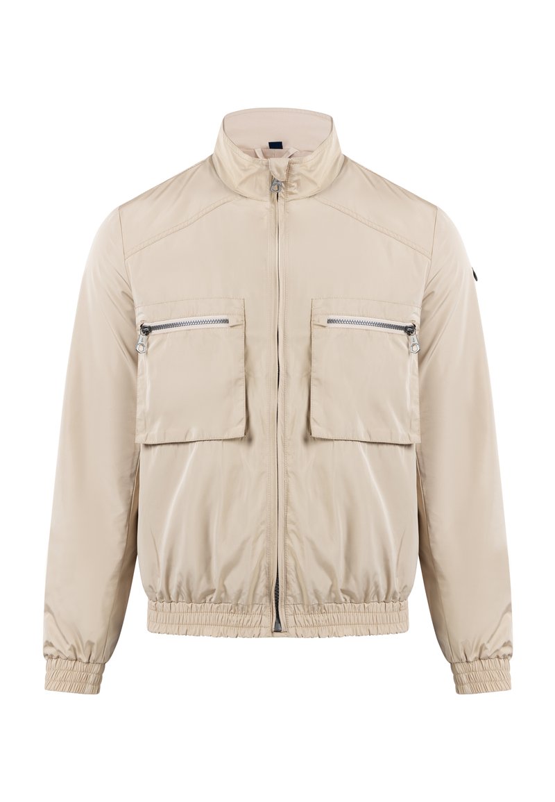 dreimaster Lichte jas beige mêleerd