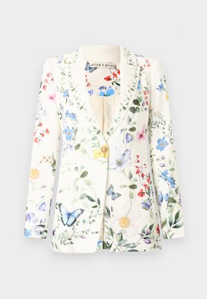 BREANN LONG FITTED - Blazer - twisting vines/off white
