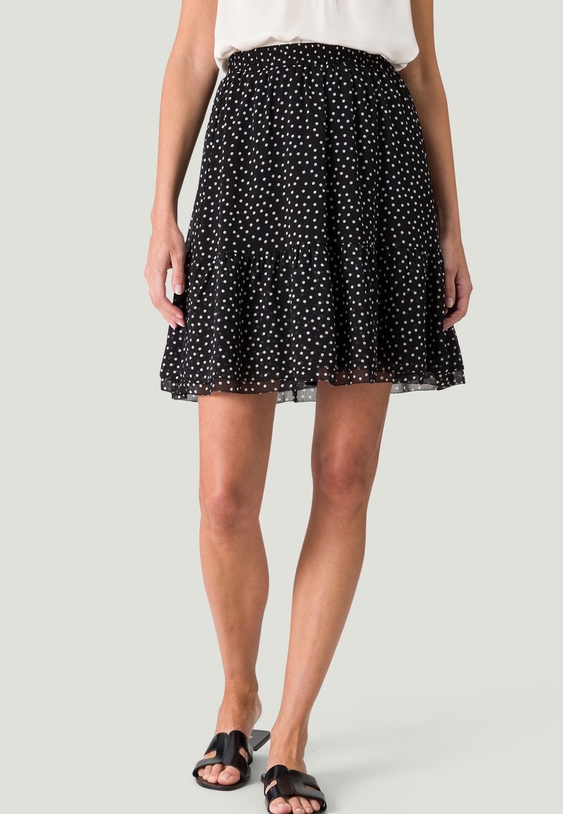 zero A-line skirt - black