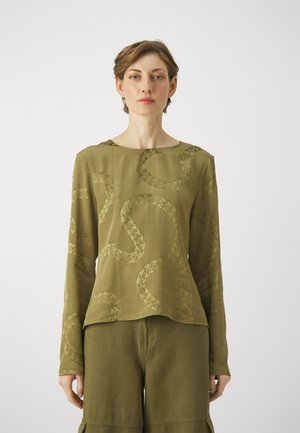 NESTA SOFT  - Bluse - martini olive