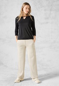 Cecil MIT CUT OUT - Langarmshirt - grau