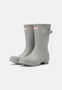 Hunter ORIGINAL WOMENS ORIGINAL SHORT - Galochas - tundra grey