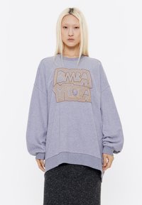 Bimba Y Lola LOGO BORDADO - Sudadera - gris oscuro melange