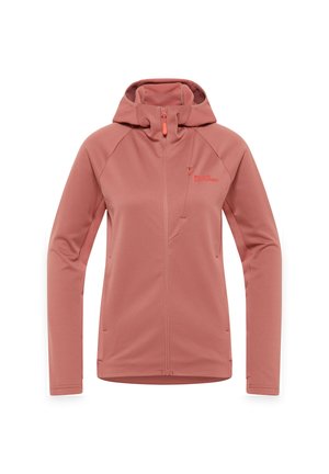 Jack Wolfskin, ALPGRAT - Sweat zippé - mineral red