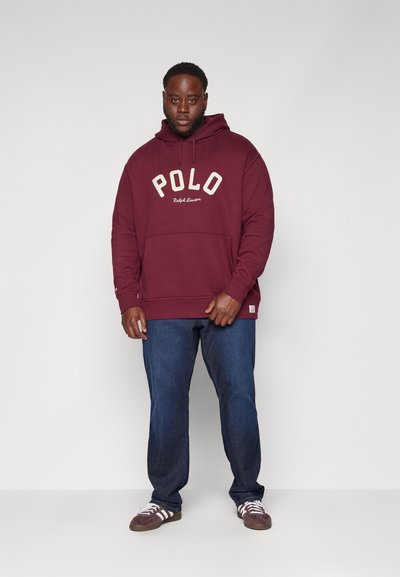 Polo Ralph Lauren Big & Tall LONG SLEEVE - Majica s kapuljačom - classic wine