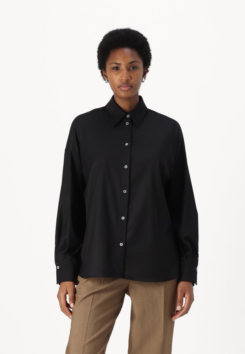 DRYKORN LYSILA - Skjortebluse - black