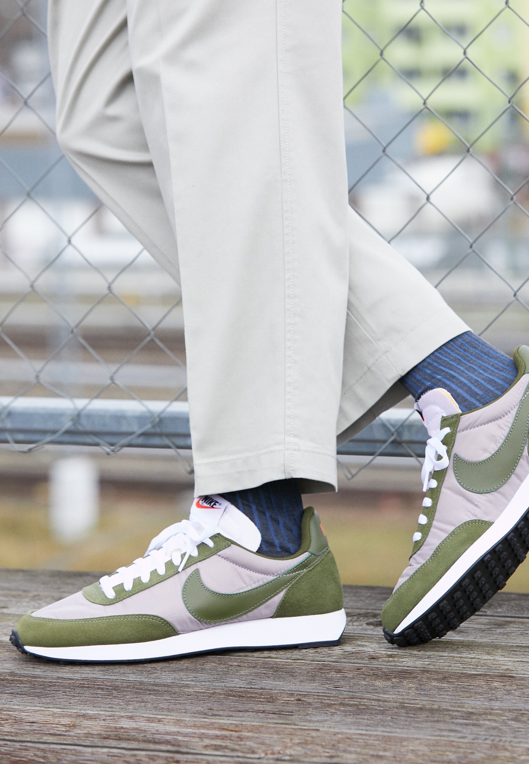 nike tailwind 79 green