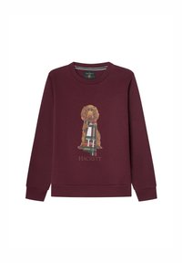 Hackett London HERITAGE HARRY CREW - Felpa - burgundy red