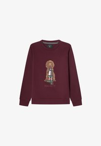 Niet geselecteerd, burgundy red