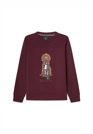 HERITAGE HARRY CREW - Sweatshirt - burgundy red