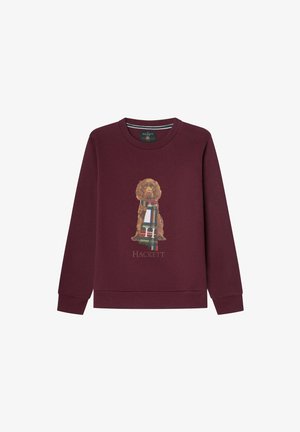 Hackett London HERITAGE HARRY CREW - Felpa - burgundy red