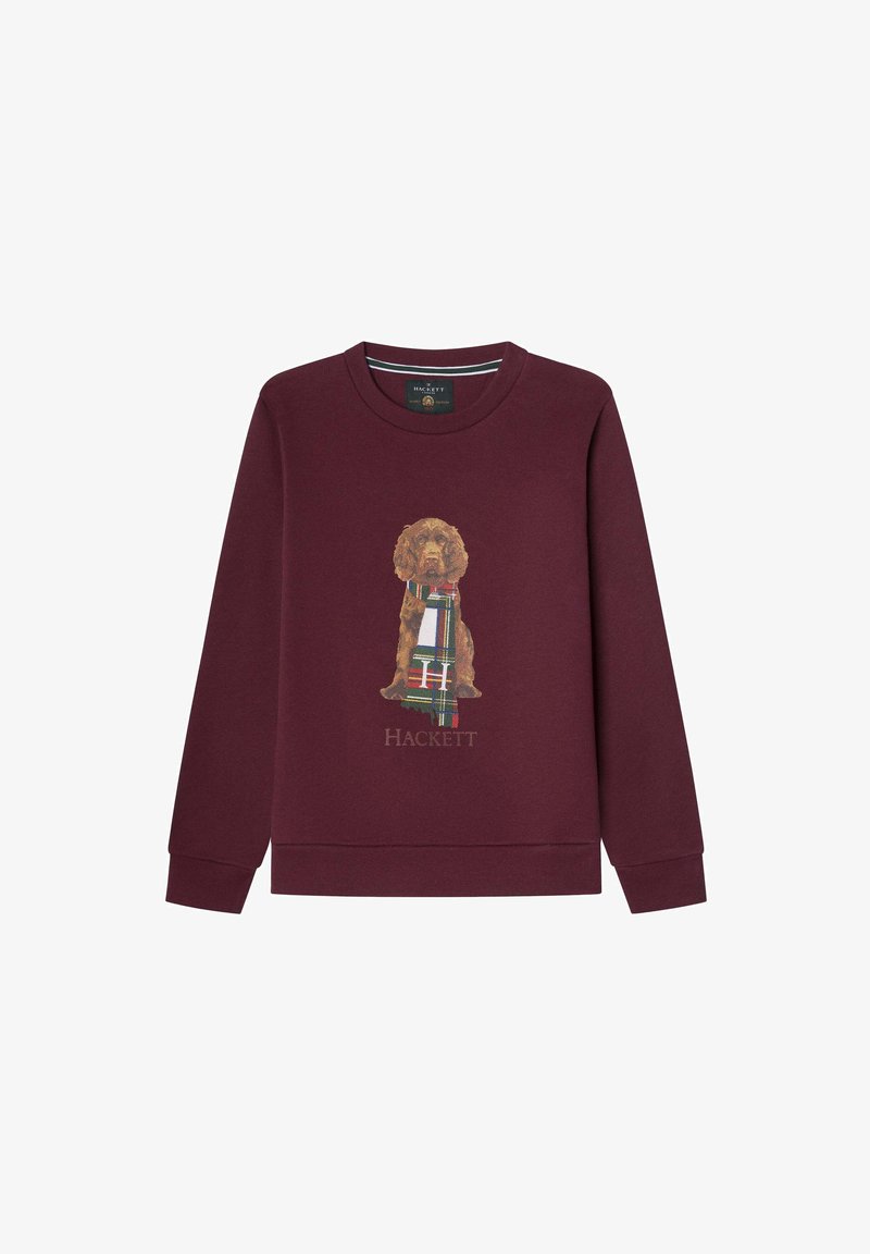 Hackett London HERITAGE HARRY CREW - Mikina - burgundy red