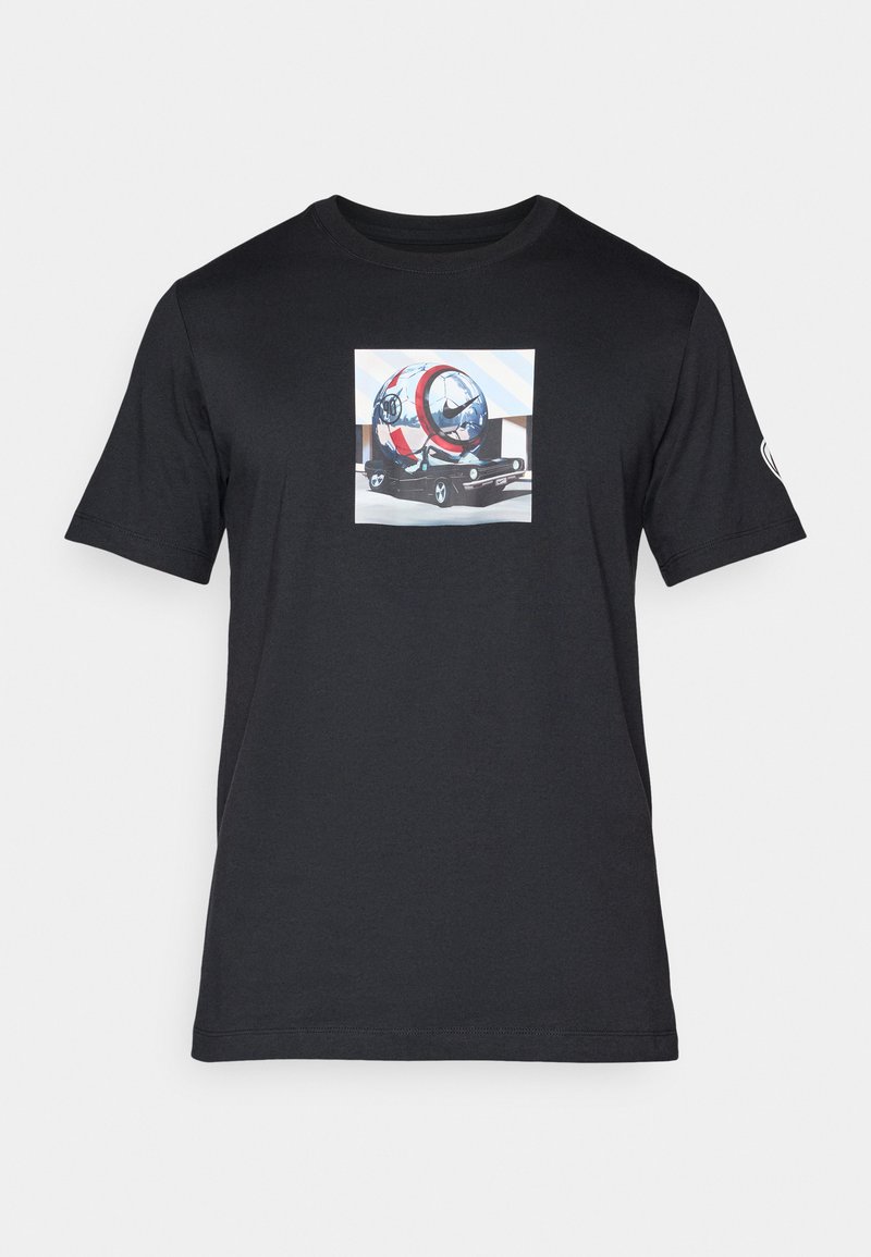 Nike Performance T-shirt print zwart