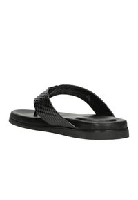 Wojas Sandály s odděleným palcem - czarny