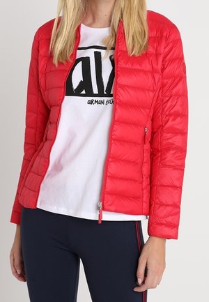 Gewatteerde jas - red