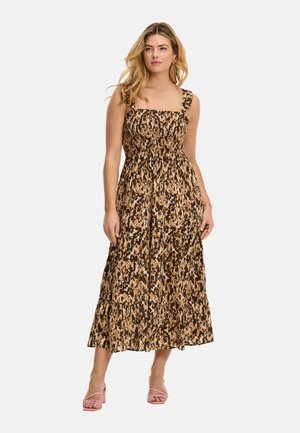 SEYCHELLES - Jurk - beige faded leopard