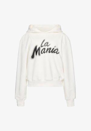 LA MANIA, BLUZA Z KAPTUREM SIMO - Hættetrøje - off white