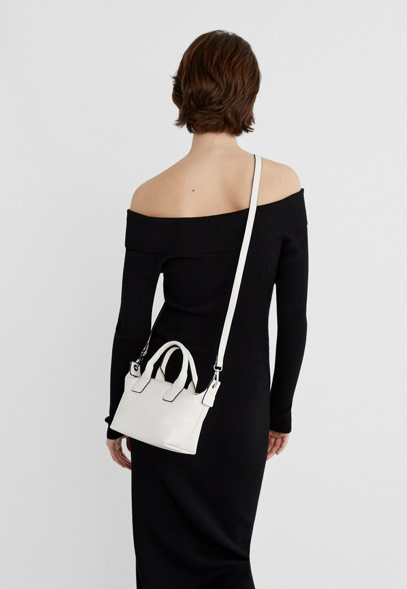 Stradivarius Sac bandouli?�re - white/blanc - ZALANDO.FR