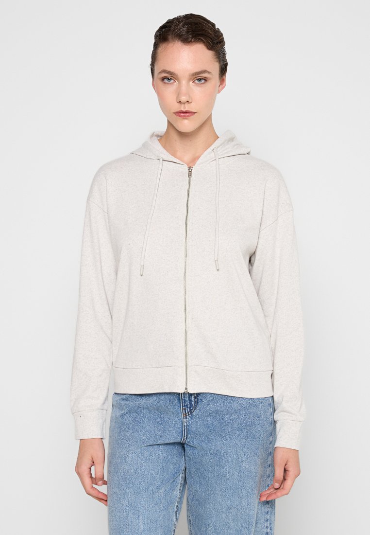 JDY Sweater met rits beige