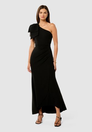 LISA ONE SHOULDER BOW DRESS - Velika haljina - black