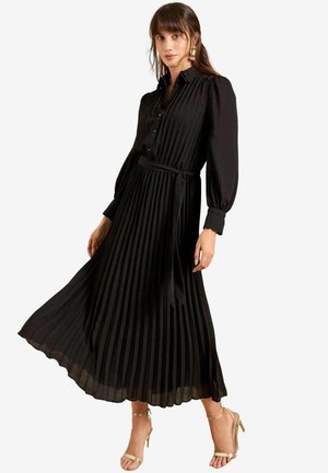 PETITE FIT - MIDI - Skjortklänning - black
