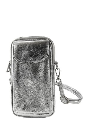 DrachenLeder TOSCANTO - Cross body bag - silber