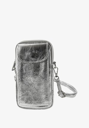 DrachenLeder TOSCANTO - Cross body bag - silber