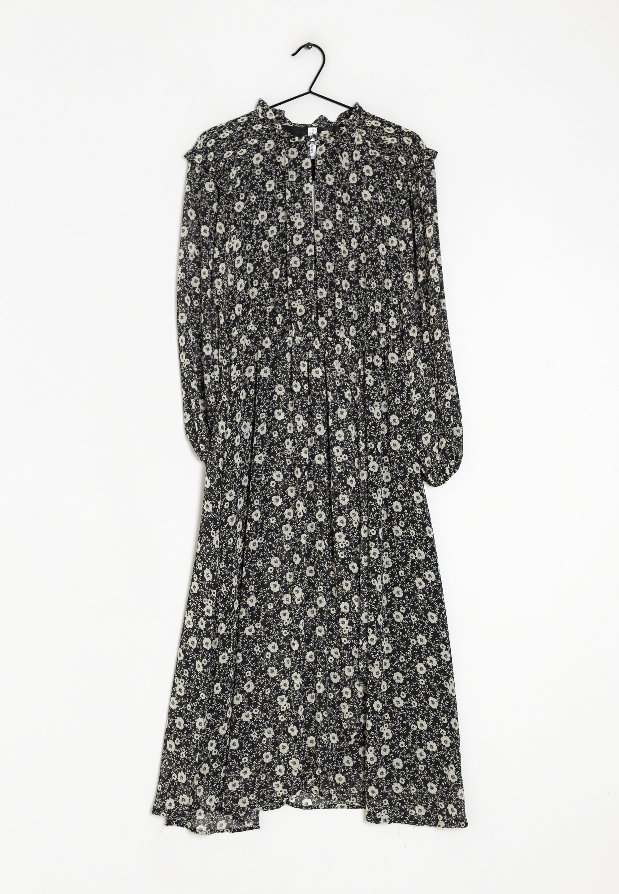 Midi Jurken Mango Zwarte Jurk Mango Jurk Black/zwart (Pre-owned)