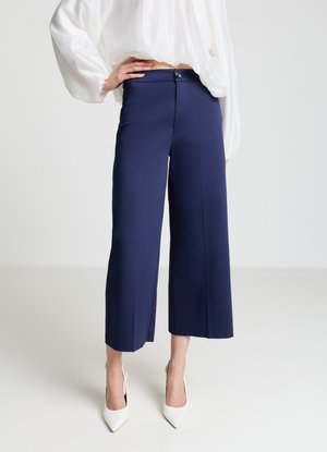 TINTA UNITA - Pantalon classique - blu