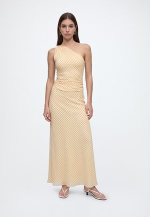 Forever New MAISIE ONE SHOULDER MIDI DRESS - Maksikleit - butter corby
