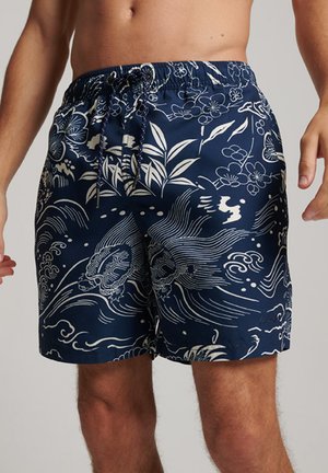 Superdry & Co HAWAIIAN  - Badeshorts - horaizu indigo