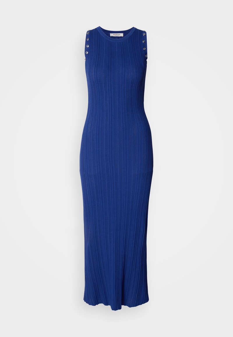 Morgan Gebreide jurk blauw Morgan Gebreide jurk blauw