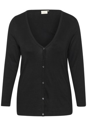 FARSIA - Cardigan - black deep