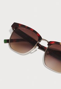 Lacoste Ochelari de soare - havana/gold-coloured