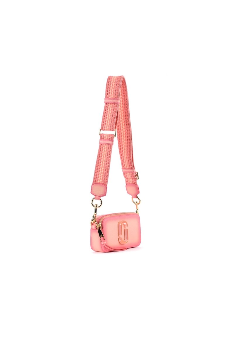 MARC JACOBS THE FLUORO EDGE SNAPSHOT Umhängetasche rosa/pink