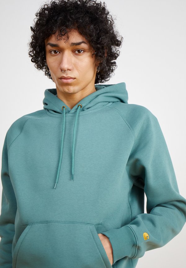 HOODED CHASE - Sweatshirt - silver pine2