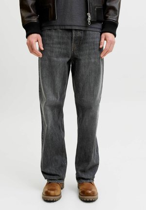 Jack & Jones, STRAIGHT FIT JEANS JJITED JJCLASSIC SQ 397 LN STRAIGHT FIT JEANS - Straight leg jeans - black denim