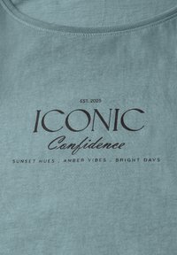 Street One Print T-shirt - blau