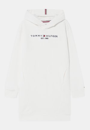 ESSENTIAL HOODIE DRESS - Jurk - ancient white