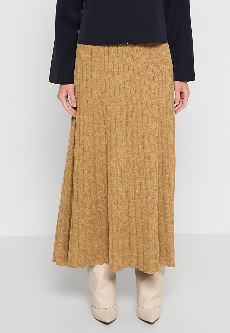 TORY BURCH A-lijn rok zandkleur TORY BURCH A-lijn rok zandkleur