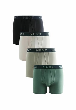 A FRONTS FOUR PACK - Úzke boxerky - green black