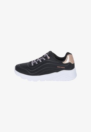 Skechers, UNO LITE - Sneakers laag - black synthetic/ trim