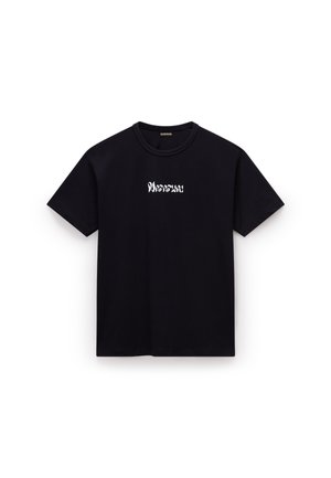 Napapijri BRETBY - Print T-shirt - black