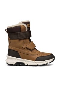 Geox J FLEXYPER PLUS - Botas para la nieve - tobacco coffee