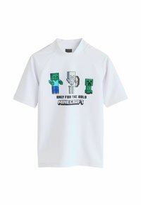 Non selezionato, white minecraft