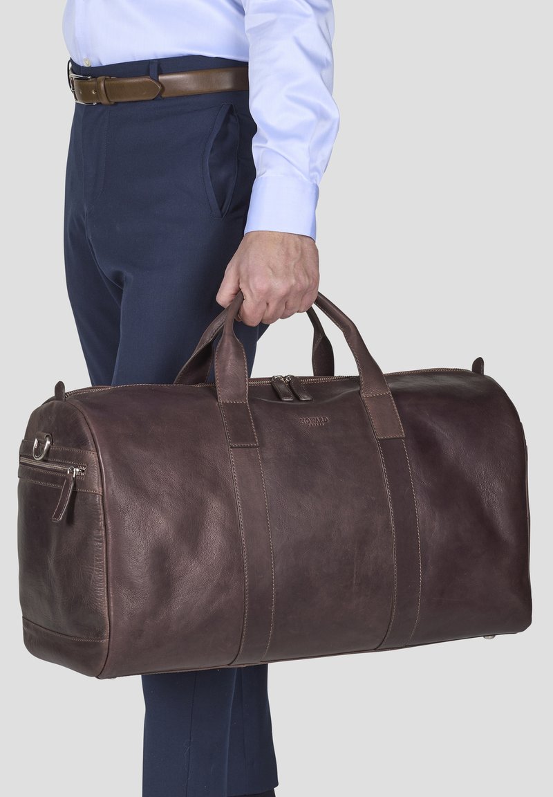 Howard London Howard London CONNOR - Weekend bag - dark brown - Zalando