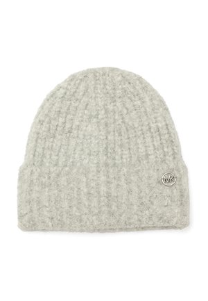 FURRY CUFF - Beanie - pearl heather grey