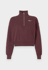 CROP - Sweatshirt - burgundy crush sail